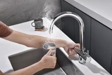 Load image into Gallery viewer, Elite 4 in 1 Instant Boiling Water Tap Black C Shape