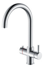 Load image into Gallery viewer, Pro 3 in 1 Instant Boiling Water Tap Chrome C Shape