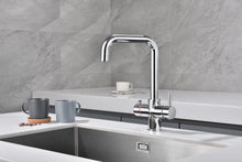 Load image into Gallery viewer, Pro 3 in 1 Instant Boiling Water Tap Brushed Nickel D Shape
