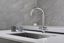 Load image into Gallery viewer, Elite 4 in 1 Instant Boiling Water Tap Chrome C Shape
