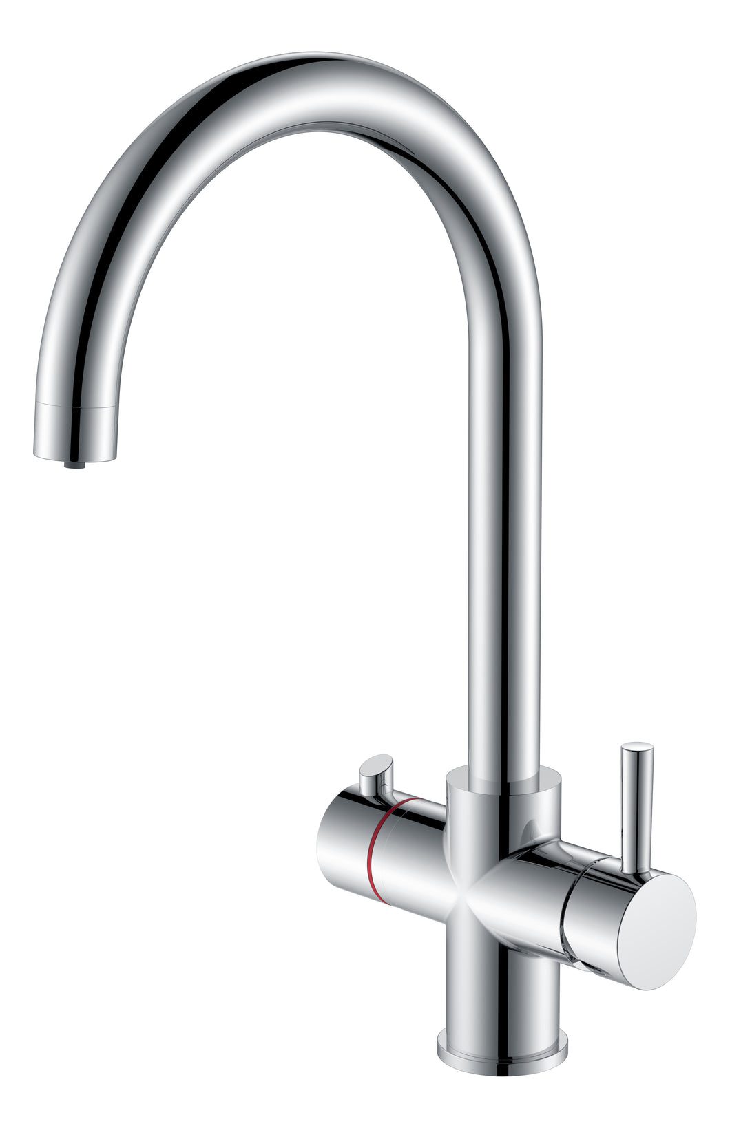 Pro 3 in 1 Instant Boiling Water Tap Chrome C Shape