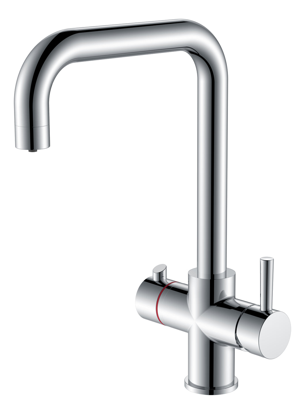 Pro 3 in 1 Instant Boiling Water Tap Chrome D Shape